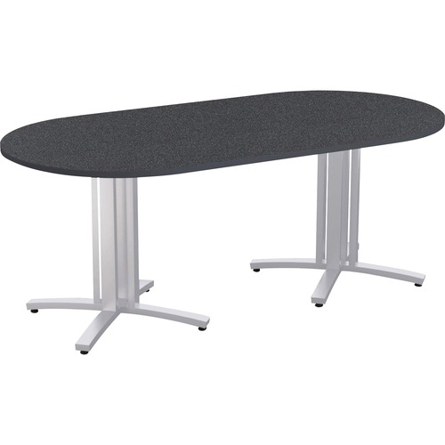 Special-T Conference Table,Racetrack,2Legs,42"x84"x29",BK