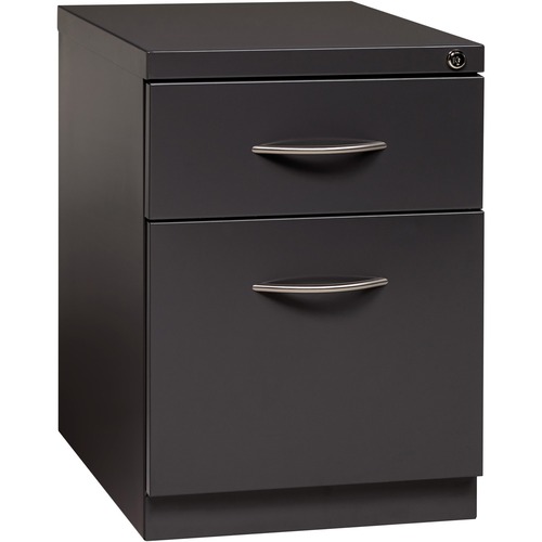 Lorell Pedestal, B/F, Mobile, 15"x19-7/8"x21-3/4", Charcoal