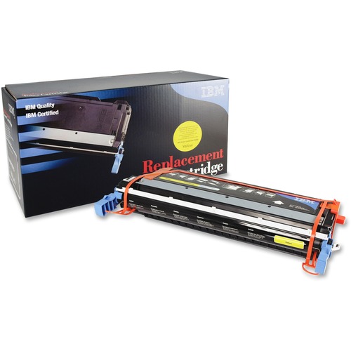 IBM Toner Cartridge, f/HP5500/5550, 12,000 Page Yield, Yellow