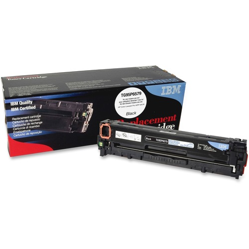 IBM Reman Toner Cartridge, r/CF380A HP, 2400 Page Yield, BK