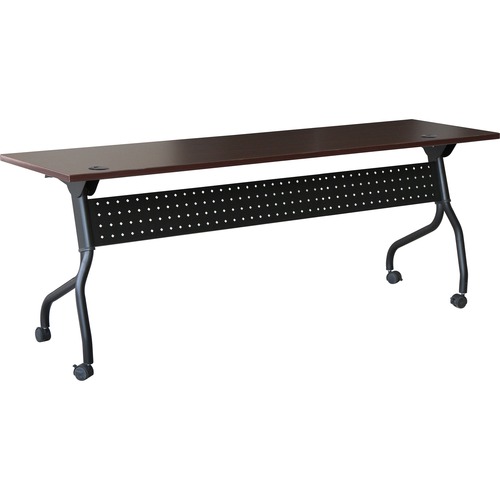 Lorell Training Table, 72"x23-3/5"x29-1/2", MY/BK