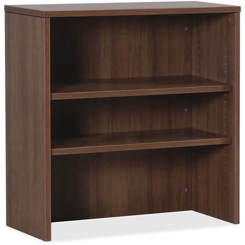 Lorell Bookcase, Stack-on, 36"x15"x36", Walnut