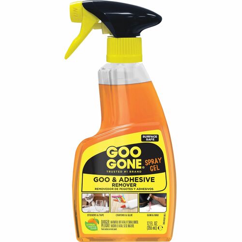 Weiman Products Goo Gone Spray Gel, 12oz., Orange