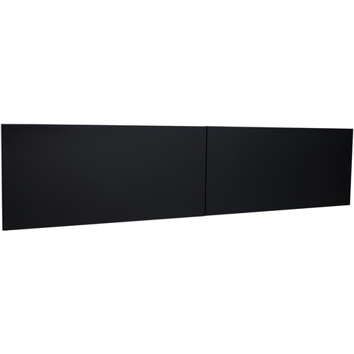 Lorell Door Kit, f/ 72" Hutch, Black