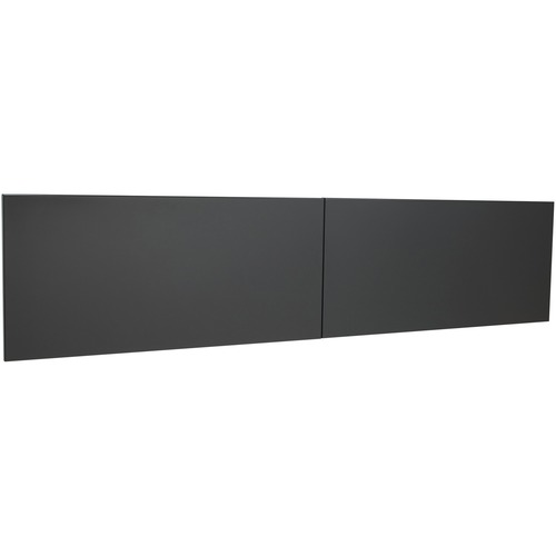 Lorell Door Kit, f/ 72" Hutch, Charcoal