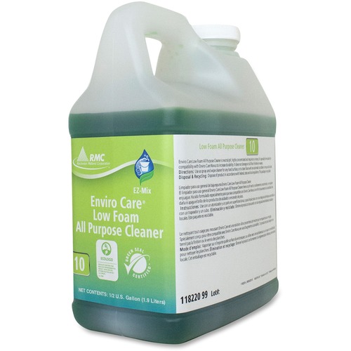 Rochester Midland Corporation Cleaner Refill,All-Purpose,Low-Foam,EZ-Mix,64.25oz,4/CT,GN