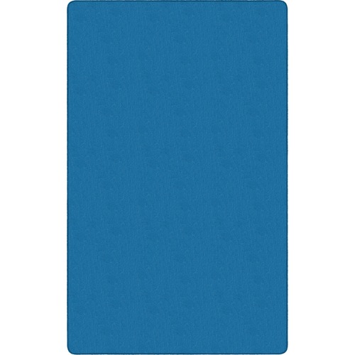 Flagship Carpets, Inc. Classic Rug, Rectangular, Solid Color, 7'6"x12', Blue