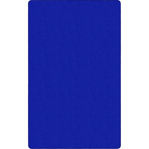 Flagship Carpets, Inc. Classic Rug, Rectangular, Solid Color, 7'6"x12', Royal Blue