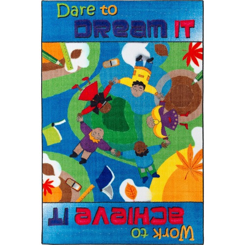 Flagship Carpets, Inc. Dare To Dream Rug, 3'x5', Multi