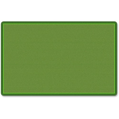 Flagship Carpets, Inc. All-Over Weave Carpet, 7'6"x12', Green