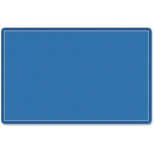 Flagship Carpets, Inc. All-Over Weave Carpet, 7'6"x12', Blue
