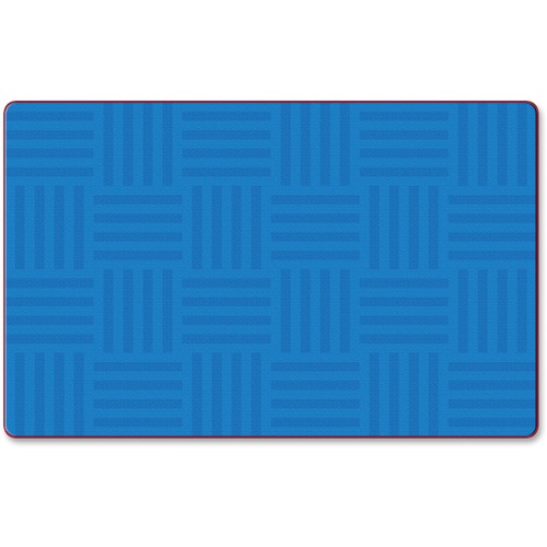 Flagship Carpets, Inc. Hashtag Solid Color Rug, 6'x8'4, Blue