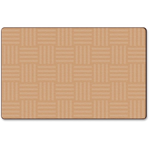 Flagship Carpets, Inc. Hashtag Solid Color Rug, 10'9x13'2', Almond