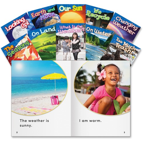 Shell Education Teacher Created Materials Earth/Science Books, Grade K-1, 10/Set, Multi