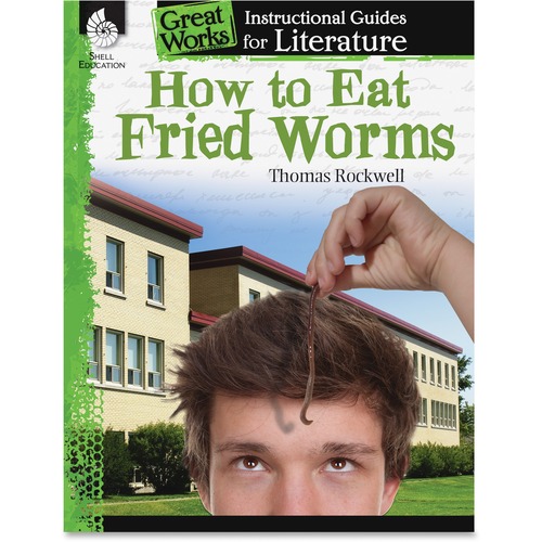 Shell Education Teacher Created Materials Literature Guide Book, How To Eat Fried Worms, Gr 3-5, Multi