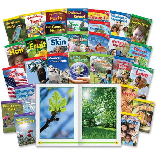 Shell Education Teacher Created Materials Time For Kids Books, Informational Text, Grade K, 30/ST