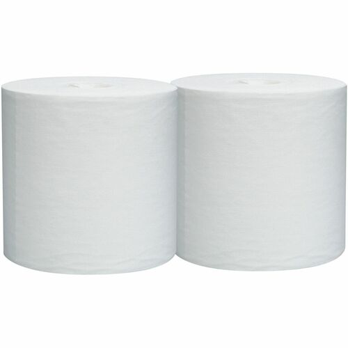 Kimberly-Clark Professional Wypall L30 Wipes, Center Pull, 300SH/RL, White