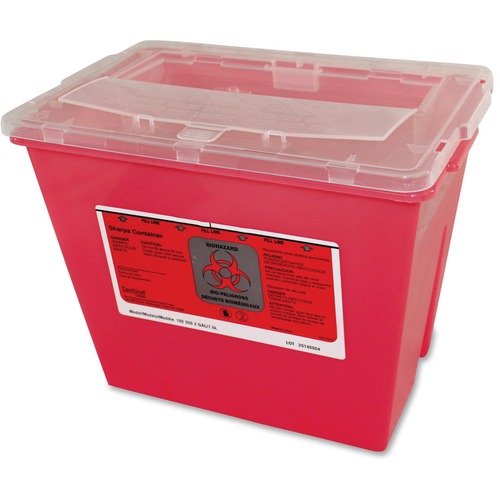 Impact Products Sharps Container, 2Gal Capacity, 30/CT, Red
