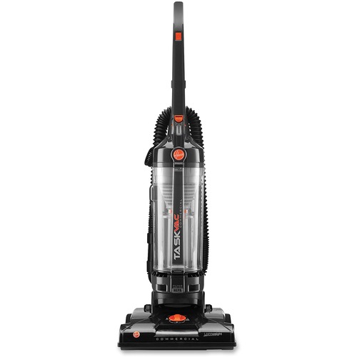 Hoover Taskvac Commercial Bagless Upright Vacuum, 12.Amp, BK