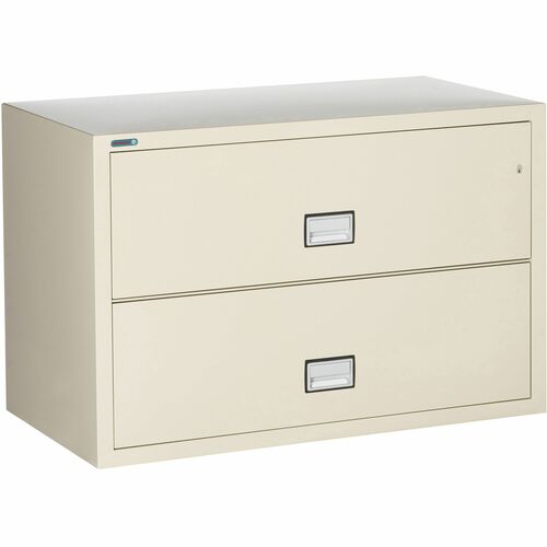 Phoenix Safe Intl. Lateral File,2 Drawers,44"x23.63"x28.75",Putty