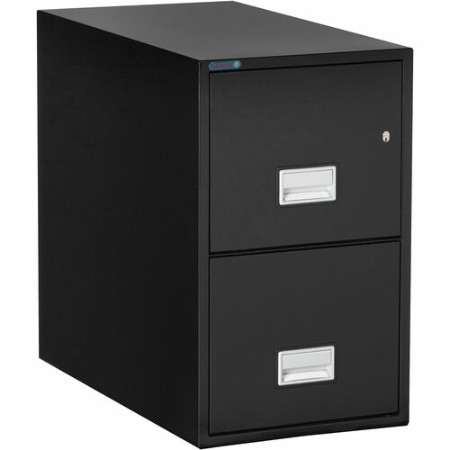 Phoenix Safe Intl. Vertical File,Letter,2 Drawers,16.88"x31"x28",BK