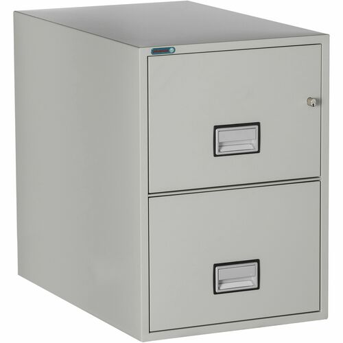 Phoenix Safe Intl. Vertical File,Legal,2 Drawers,19.88"x31"x28",LGY