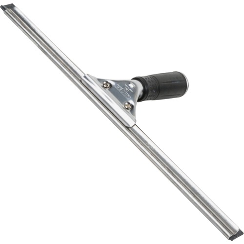 Unger Squeegee, 16", Rubber Handle, Rubber Blade, 10/CT, STST