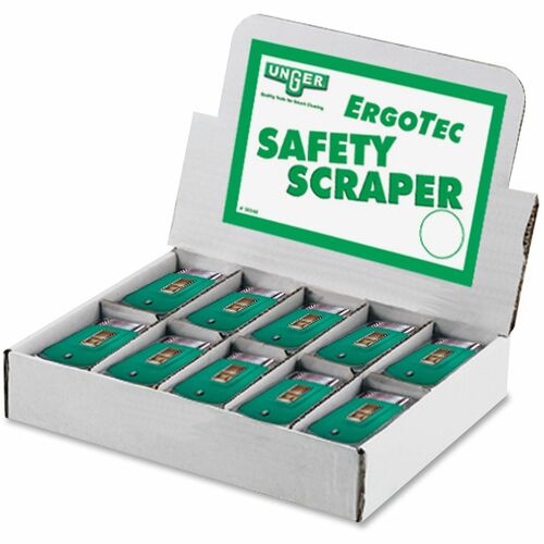 Unger Stainless Steel Scraper, 1-1/2" Blade, 50/CT, GN