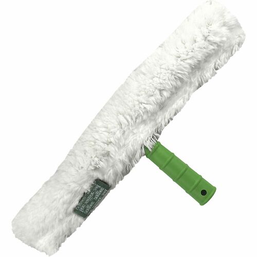 Unger Strip Washer, w/ Handle, 18", Straight, 10/CT, White/Green