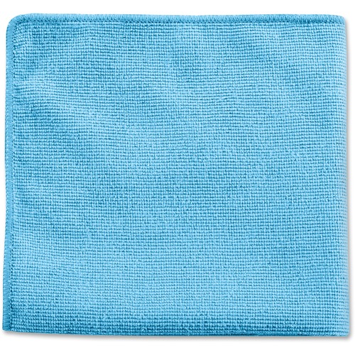 Rubbermaid Commercial Products Cleaning Cloth,Microfiber,Reusable,12"x12",24/PK,12PK/CT, BE
