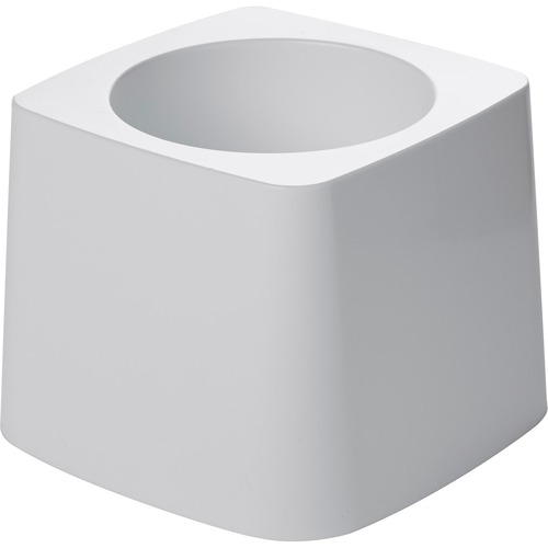 Rubbermaid Commercial Products Toilet Bowl Brush Holder, 5" Diameter, 24/CT, White