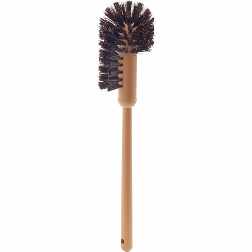 Rubbermaid Commercial Products Toilet Bowl Brush, Bristles, 17" Long, 12/CT, Brown/Yellow