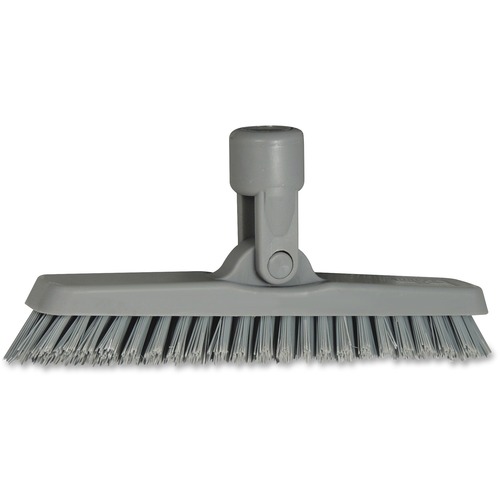 Unger Swivel Corner Brush, SmartColor, 8.6", 10/CT, Gray/Assorted