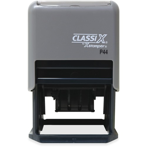 Shachihata Inc Self-Inking Date Stamp, 1-1/2"x2-1/2", Ast