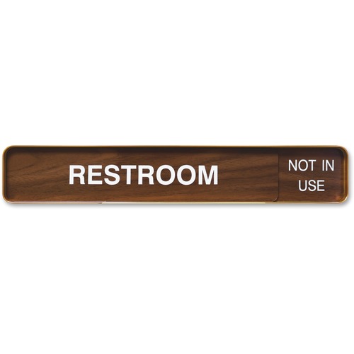 Shachihata Inc Aluminum Changeable Wall Holders, 2"x13", Gold