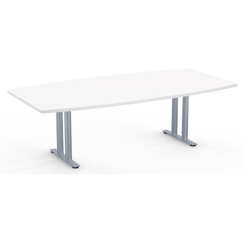 Special-T Conference Table,BoatShaped,T-Base,96"x48",WE