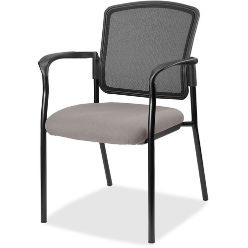 Lorell Guest Chair,VinylSeat,w/Arms,25-4/5"x20"x32",Castillo Metal