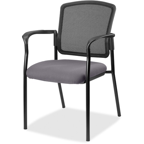 Lorell Guest Chair, w/Arms, 25-4/5"x20"x32", Carbon