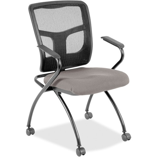 Lorell Guest Chair,w/Arms,24-3/8"x24"x37",2/CT,Metal