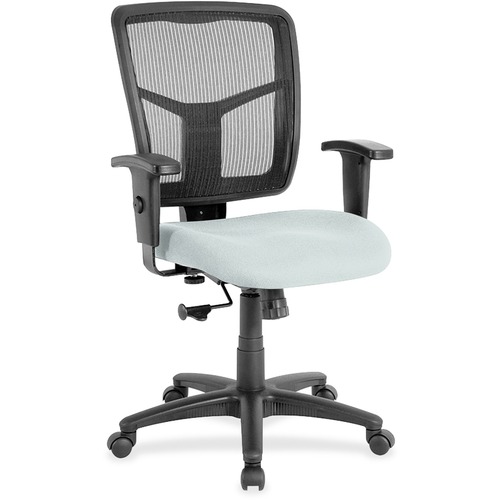 Lorell Mid-Back Chair, 25-1/4"x23-1/2"x40-1/2", Breezy