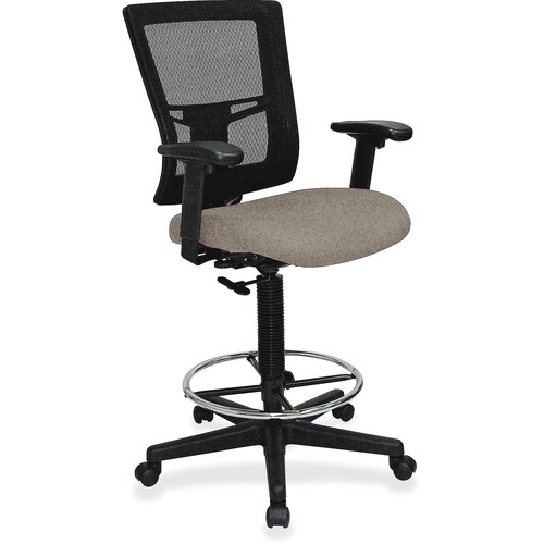 Lorell Drafting Stool, 27"x25"x15", Stratus