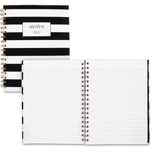 Mead Notebook, Double Wire Bound, Hardcover, 7-1/4"Wx9-1/2"L, MI