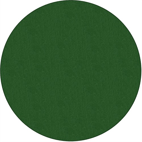 Flagship Carpets, Inc. Traditional Rug, Solids, 6' Round, Green