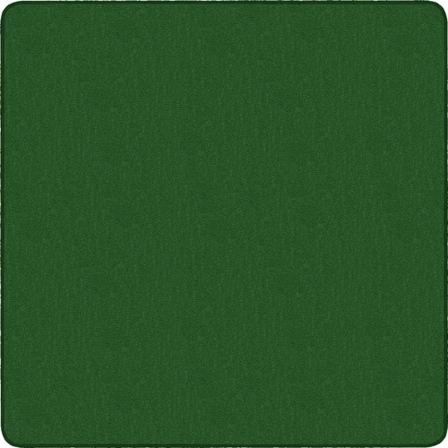 Flagship Carpets, Inc. Solid Traditional Rug, Square, 12'x12', Green