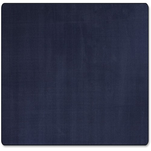 Flagship Carpets, Inc. Solid Traditional Rug, Square, 12'x12', Navy