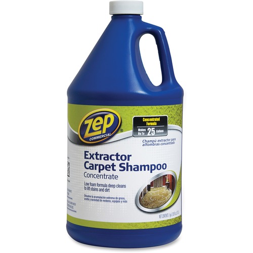 Zep Commercial Carpet Shampoo, Concentrate, 1 Gallon, Blue