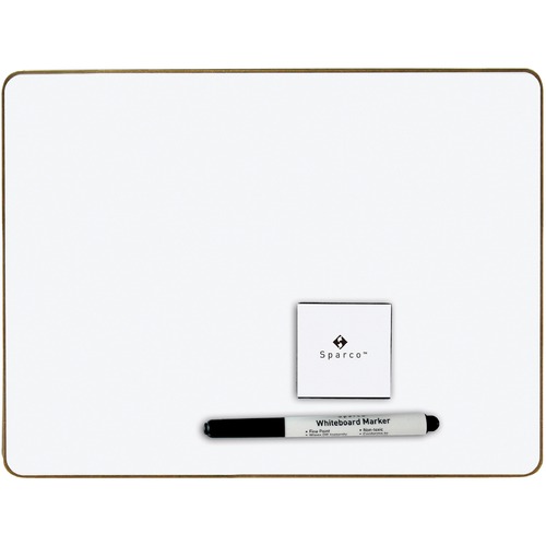 Sparco Lap Board Kit, w/Brd/Marker/Erase, 12 Sets/BX, 9"x12", White
