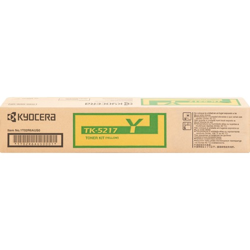 Kyocera Toner Cartridge, f/ 406ci, 15,000 Page Yield, YW