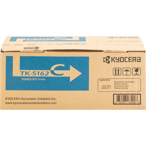 Kyocera Toner Cartridge, f /P7040cdn, 12,000 Page Yield, CYN
