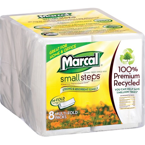 Marcal 100% Recycled, Multi-Fold Paper Towel MRC0672902